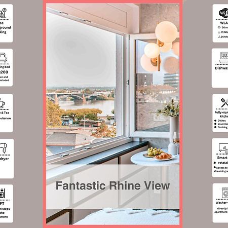 Hidden Treasure Business Apartment Mainz - Fantastic Rhine View In Center Of Mainz Old Town المظهر الخارجي الصورة